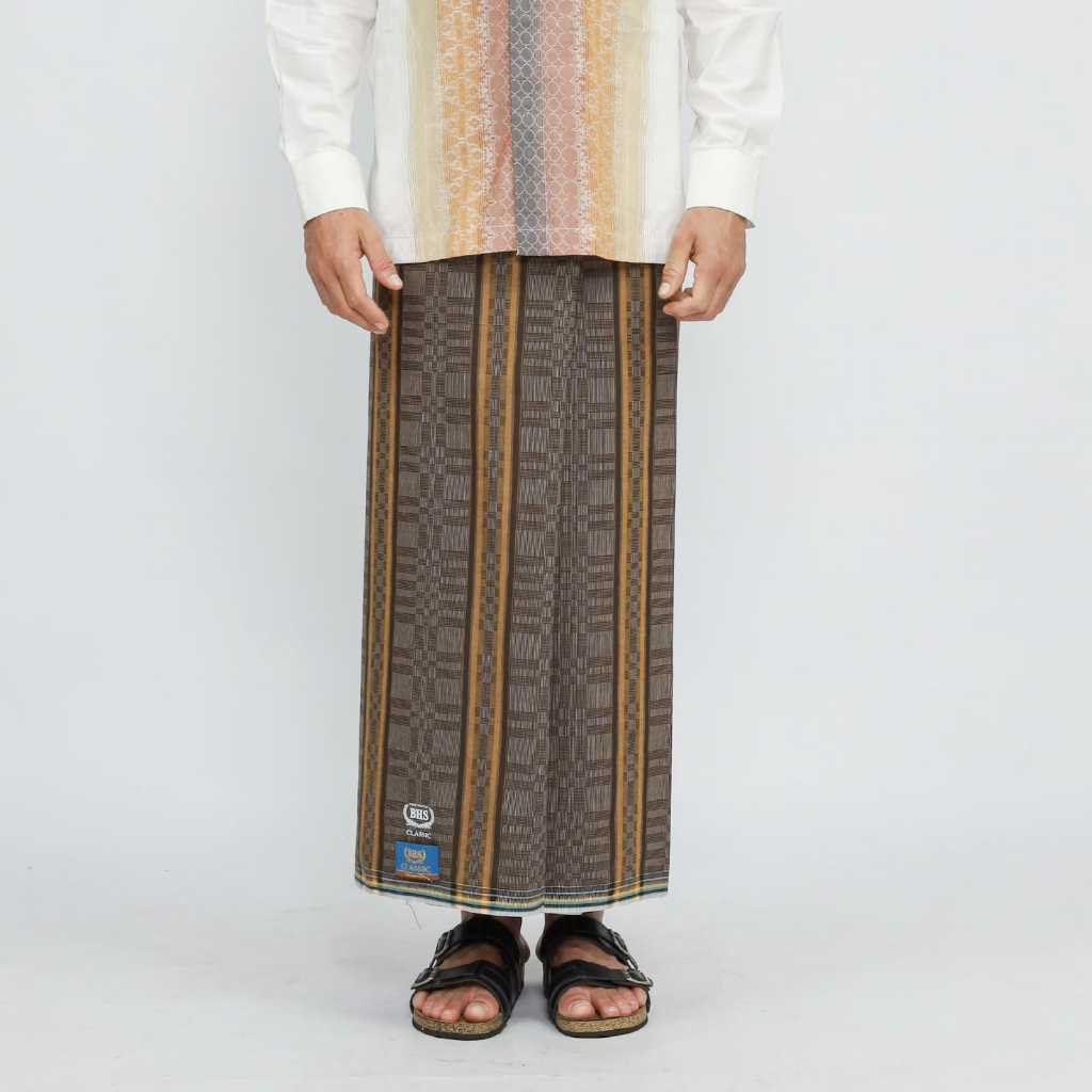 [Super Premium] Sarung BHS CLASSIC SSA GOLD  Jacquard Songket kain tenun berkualitas halus ORIGINAL 