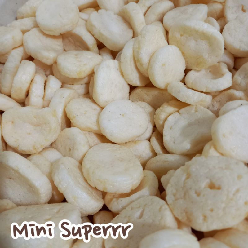 

KERUPUK PALEMBANG ASLI IKAN KAKAP SUPER-MINI SUPER 100Gr