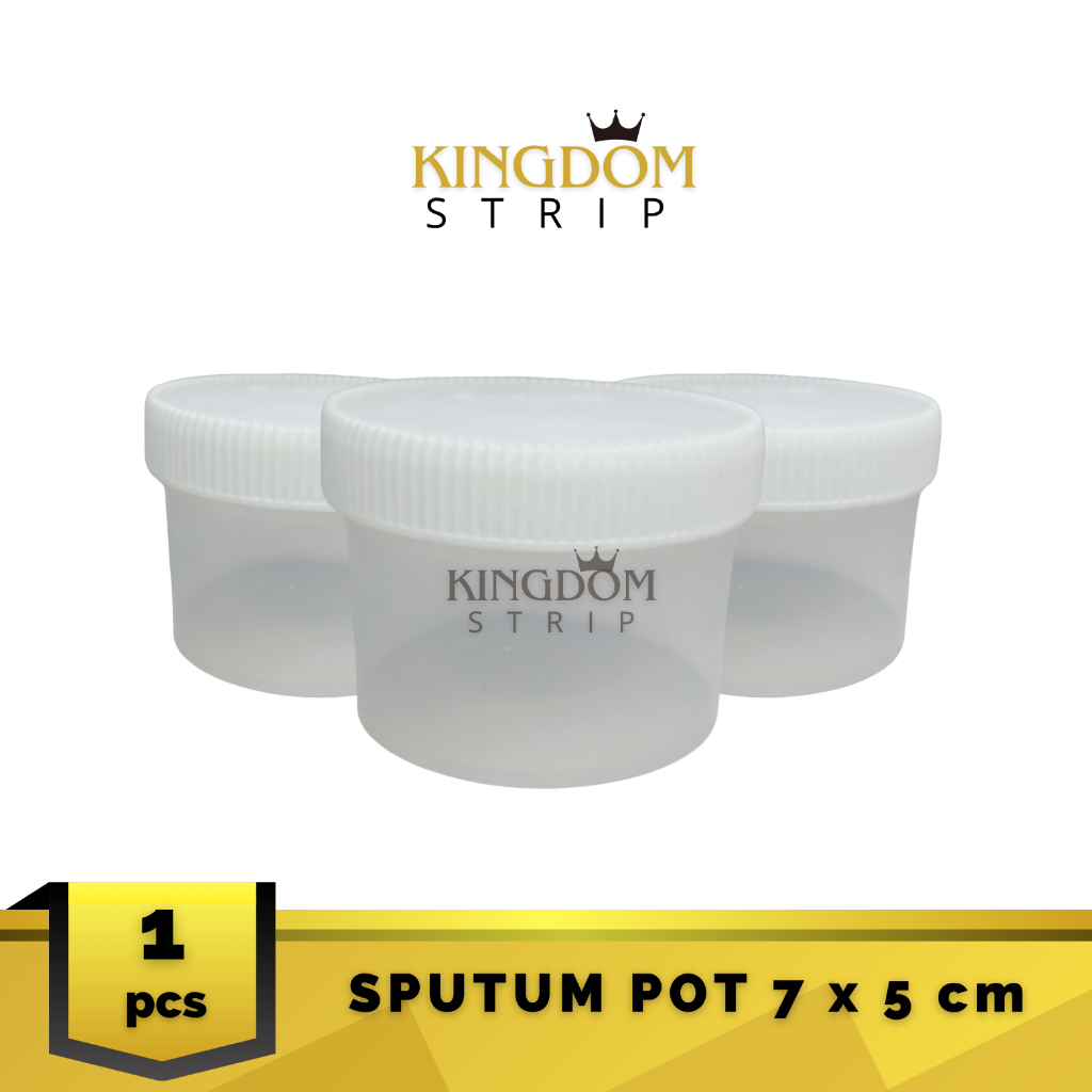 Sputum Pot 7cm x 5cm