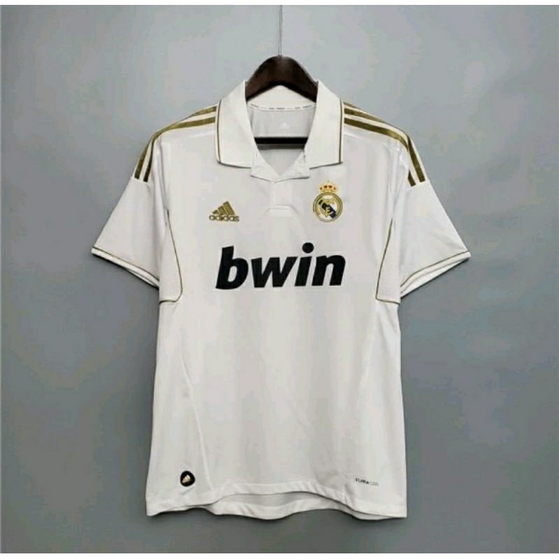 JERSEY RETRO VINTAGE REAL MADRID HOME 2011 2012