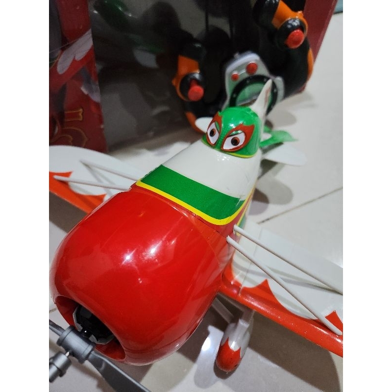 Preloved mainan anak pesawat remote control second RC driving plane el chupacabra