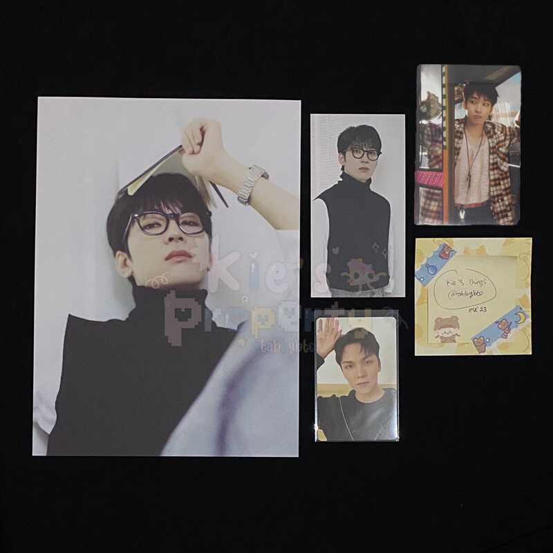 [Ready Stock] SEVENTEEN SEASON’S GREETINGS 2024 POST CARD TIME CARD SVT CARAT WONWOO DK DOKYEOM VERN