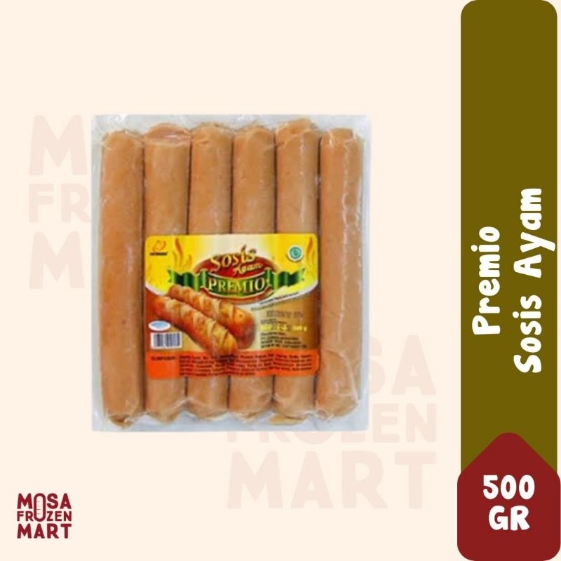 

Premio Sosis Bakar 500 G | Sosis Ayam Bakar | Sosis Jumbo