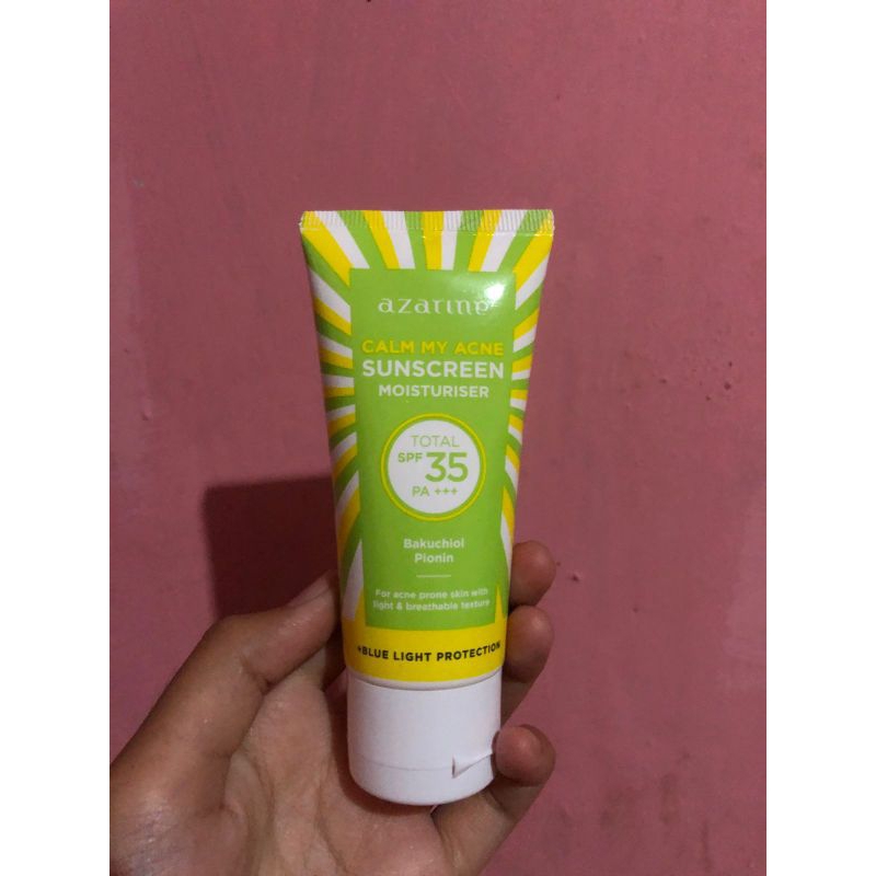 Prelov sunscreen azarine calm my acne