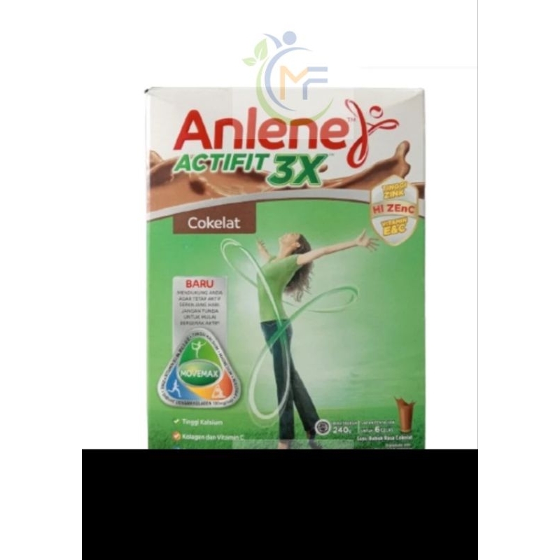 

Anlene Actifit 3X COKLAT 240gr