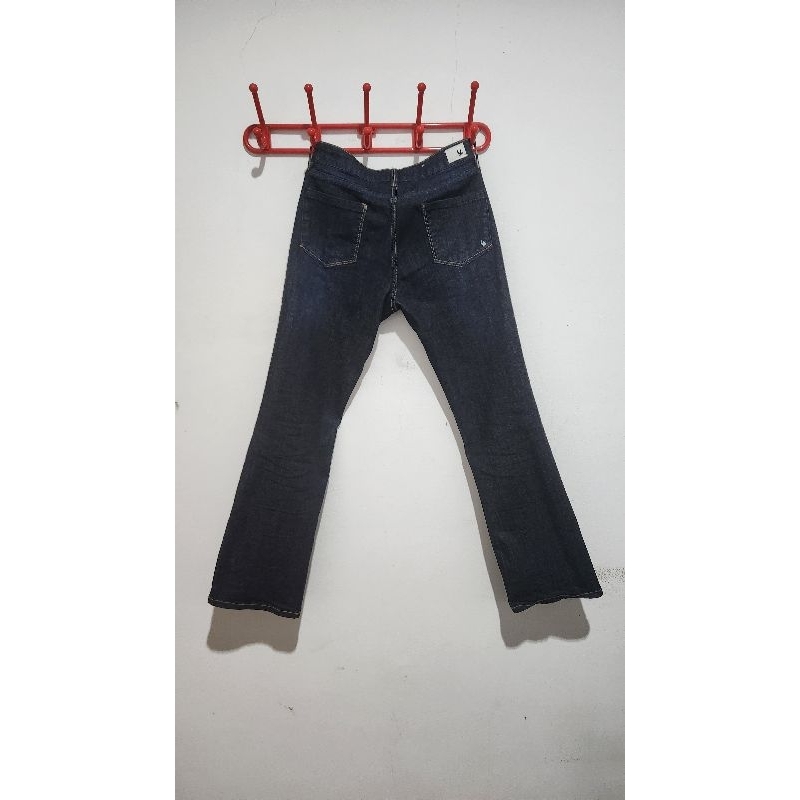 Celana Jeans Indigo Blue model Bootcut Cardinal preloved like new