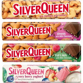 

Silverqueen Milk Chocolate All Variant 55 gram