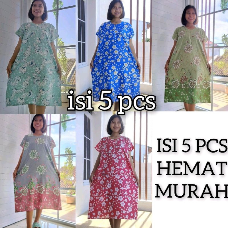 paket isi 5 DASTER JULIA MURAH BAGUS DASTER BALI BAHAN RAYON ADEM NYAMAN DIPAKAI DP-652819