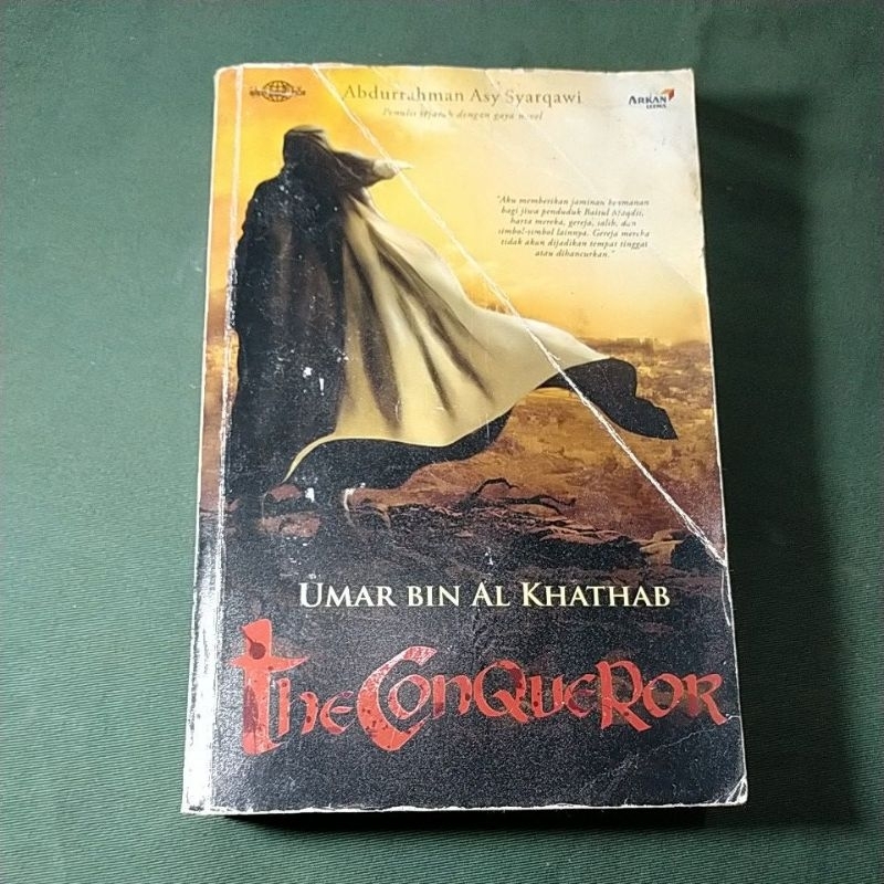 UMAR BIN KHATHAB THE CONQUEROR, by Abdurrahman Asy Syarqawi, buku used, original