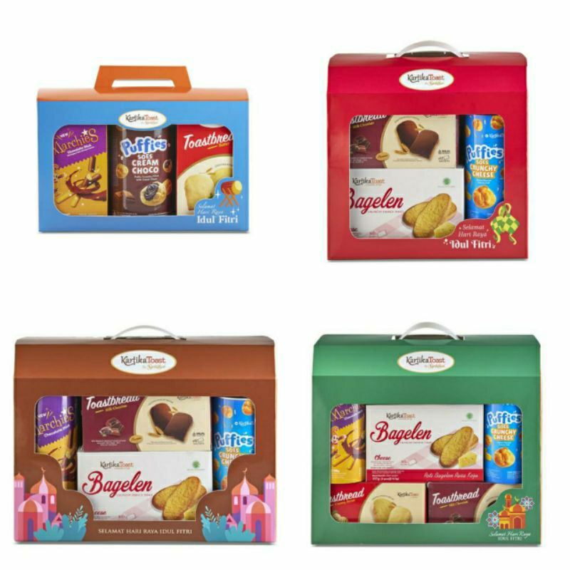 

READY STOCK! Kartika Toast Hampers Mini/3S/4S/5S Lebaran Idul Fitri by Kartika Sari Parcel Oleh Oleh