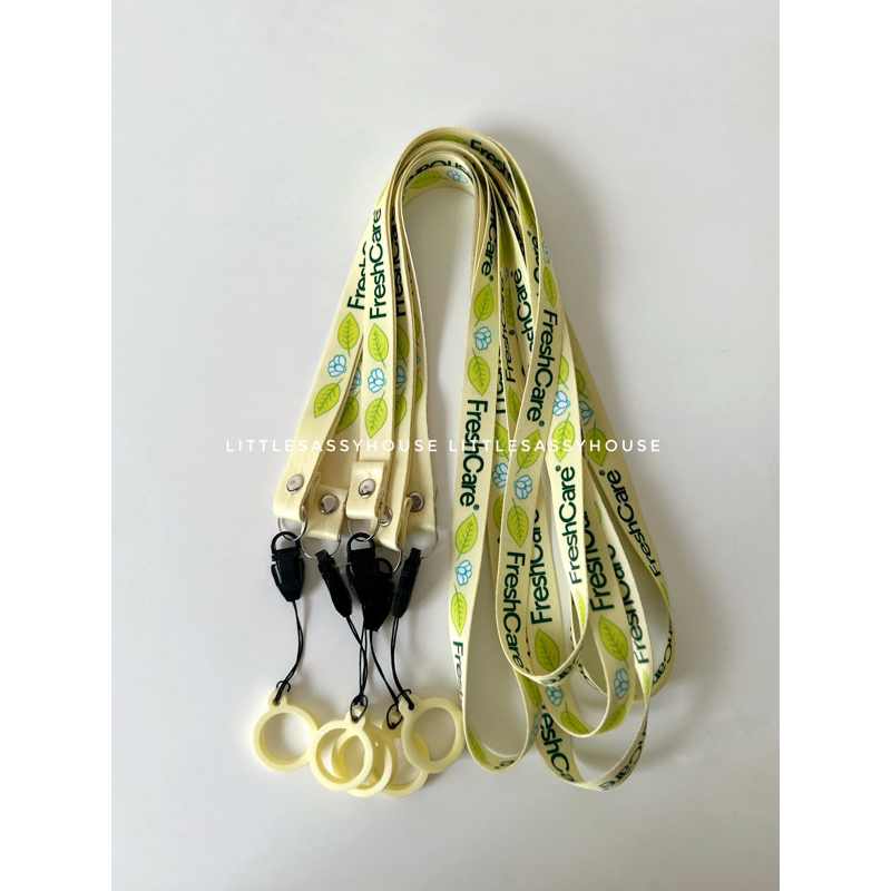 

TALI LANYARD FRESHCARE SMASH - TALI KALUNG FRESHCARE MERAH/ KUNING (LANYARD/ TALI SAJA!!!)