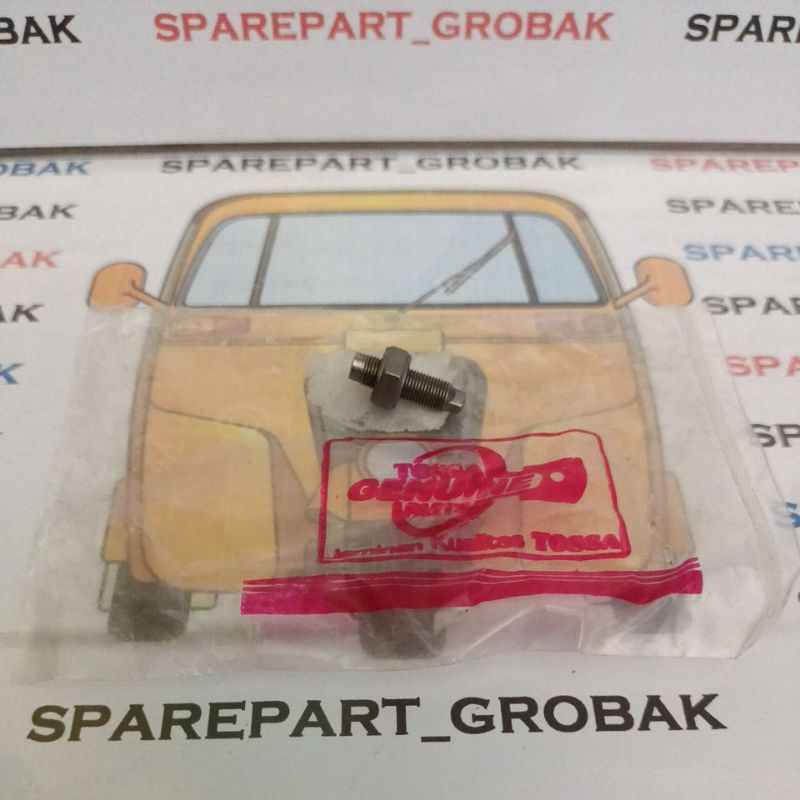 Baut Stelan Klep (1 Biji) Tossa Grand Supra Karisma Jupiter Mio Vega Shogun, Original Tossa