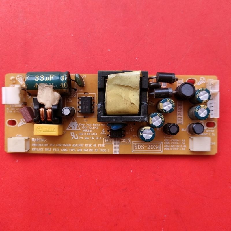 psu power suplay regulator tv MITOCHIBA MT-1966