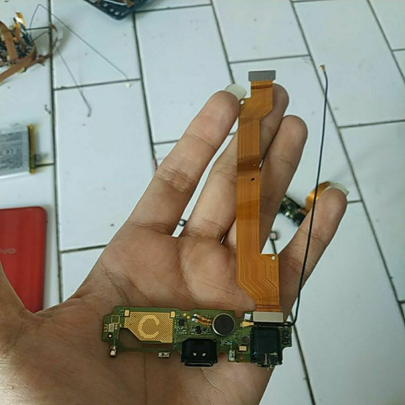 FLEKSIBLE BOARD CAS SET BEKAS VIVO Y91/Y91C