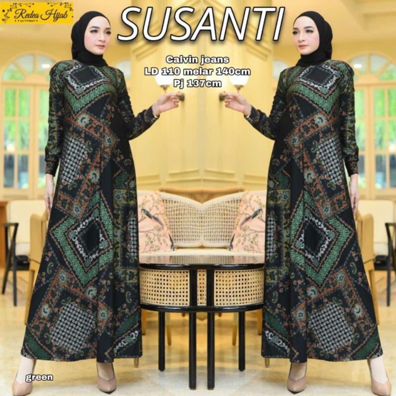 Dress Susanti Ld 110-140 Pj 137