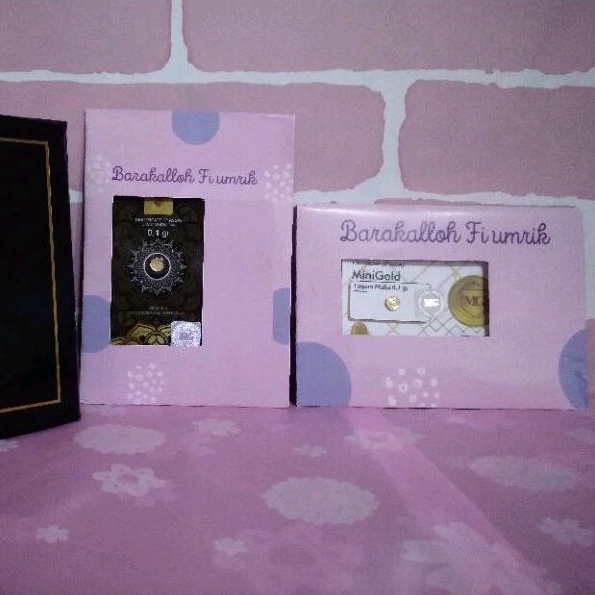 

NazhifaSakhy - Amplop untuk Logam Mulia - Babygold Minigold White Black Gift Series Barakallah Barakalloh Fi Umrik