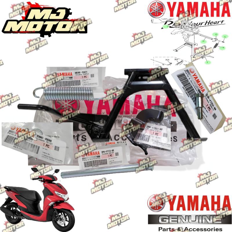 COVER STANDAR TENGAH FREEGO FREE GO SATU SET ORIGINAL YAMAHA B5D-F7111-00