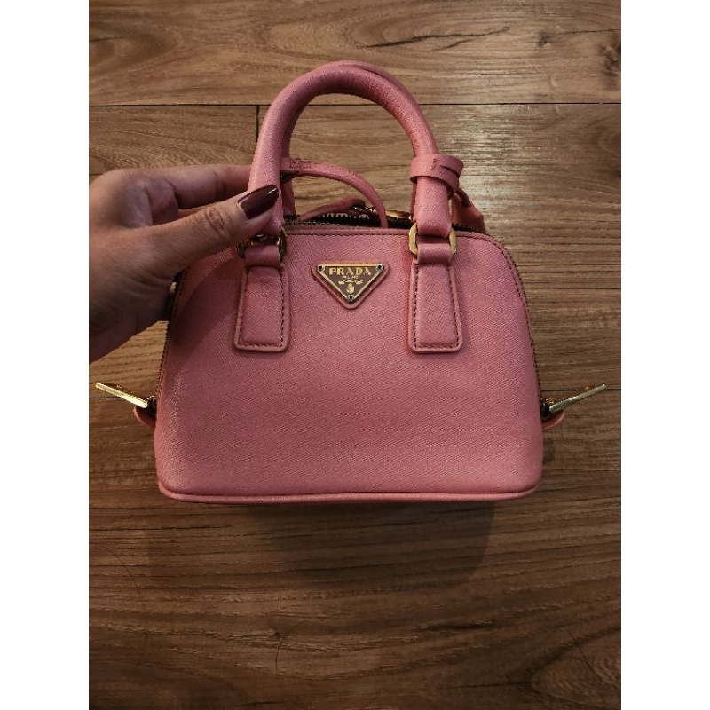 PRADA SAFFIANO MINI SOFT PINK (preloved)