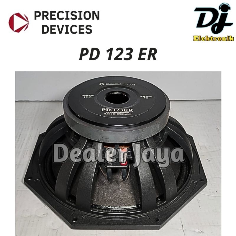Speaker Komponen Precision Devices PD 123 ER / PD 123ER / PD123 ER / PD123ER - 12 inch