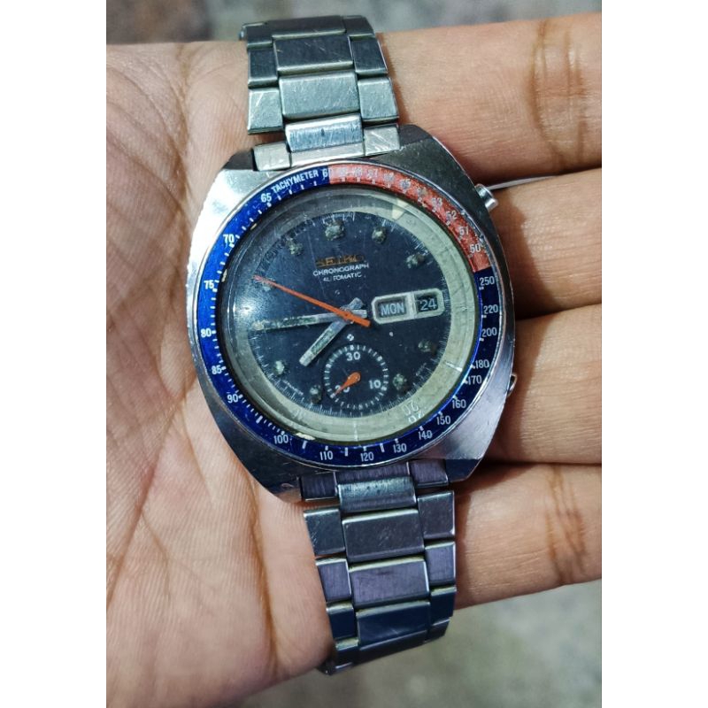 jam tangan Seiko 6139-6002 Vintage Automatic