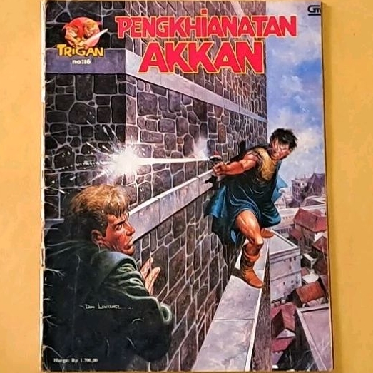 komik TRIGAN #16. Pengkhianatan Akkan. Gramedia.