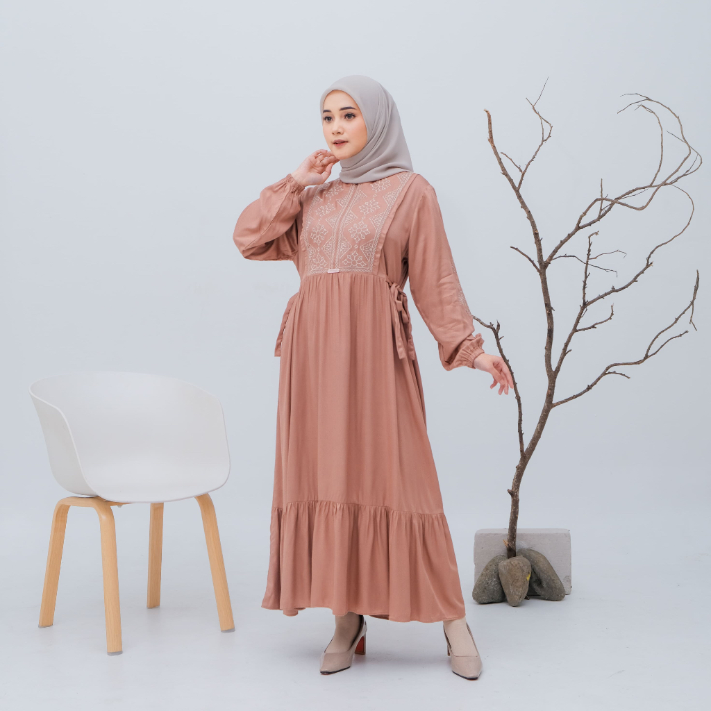 CELINE MIDI DRESS BORDIR BY ELFASA