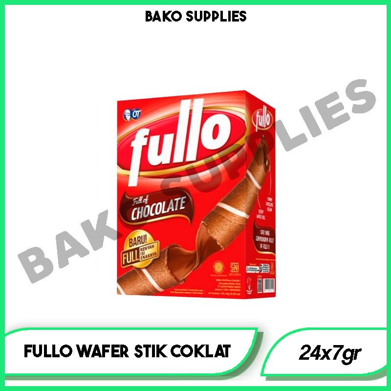 

FULLO WAFER STIK COKLAT 24x7 GRAM | FULLO CHOCOLATE STICK