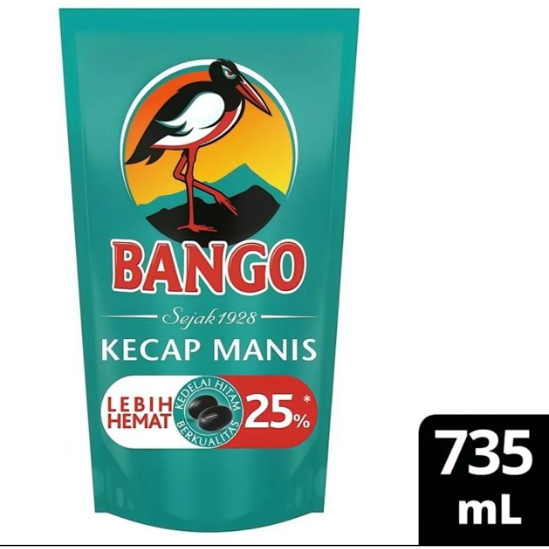 

Kecap Bango 735ml Kecap Manis