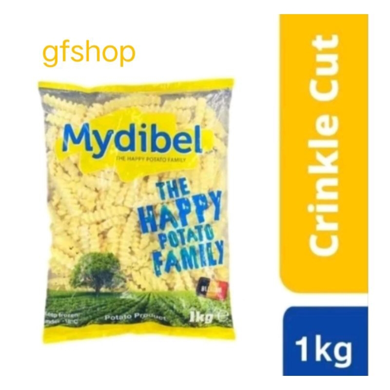 Mydibel Crinkle Cut 1kg