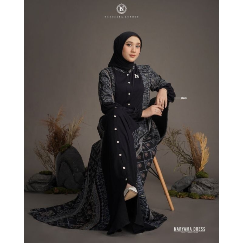 Selyn Dress ✅ Naryama Dress ✅ Daleena Dress E ✅ BISA COD ✅ rekomendasi gamis cantik ✅ rekomendasi ga