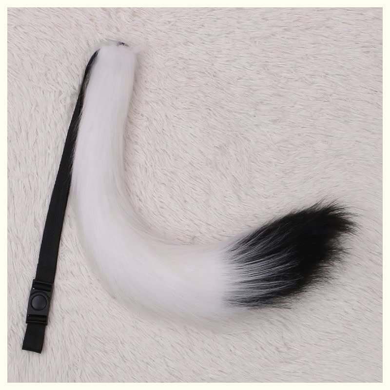 Fox Tail Lolita Cosplay Faux Fur Fox Costume Cat Tail Cosplay Party Costume Premium Terbaik Berkuali
