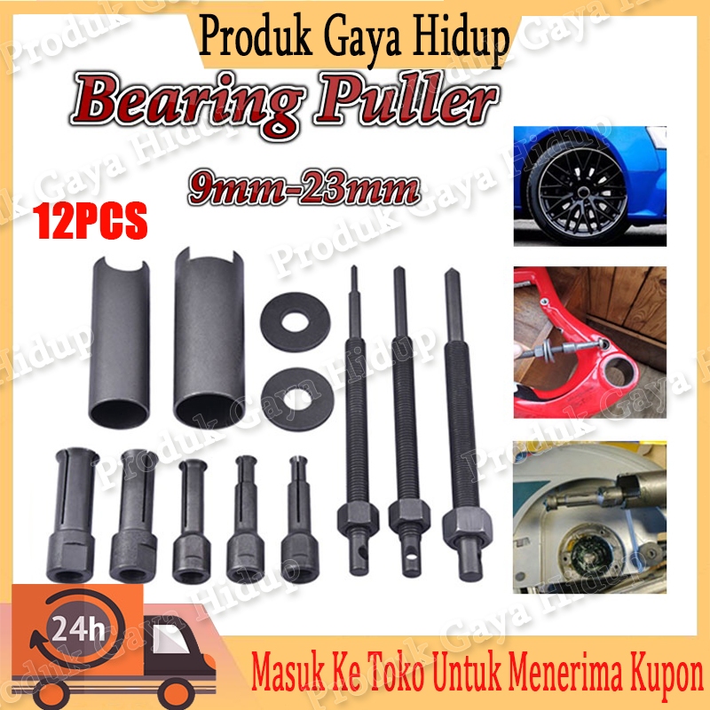 Traker Bearing Puller Set 8 PCS - Treker Lepas Pembuka Bearing Laher Tutup CVT / traker bearing