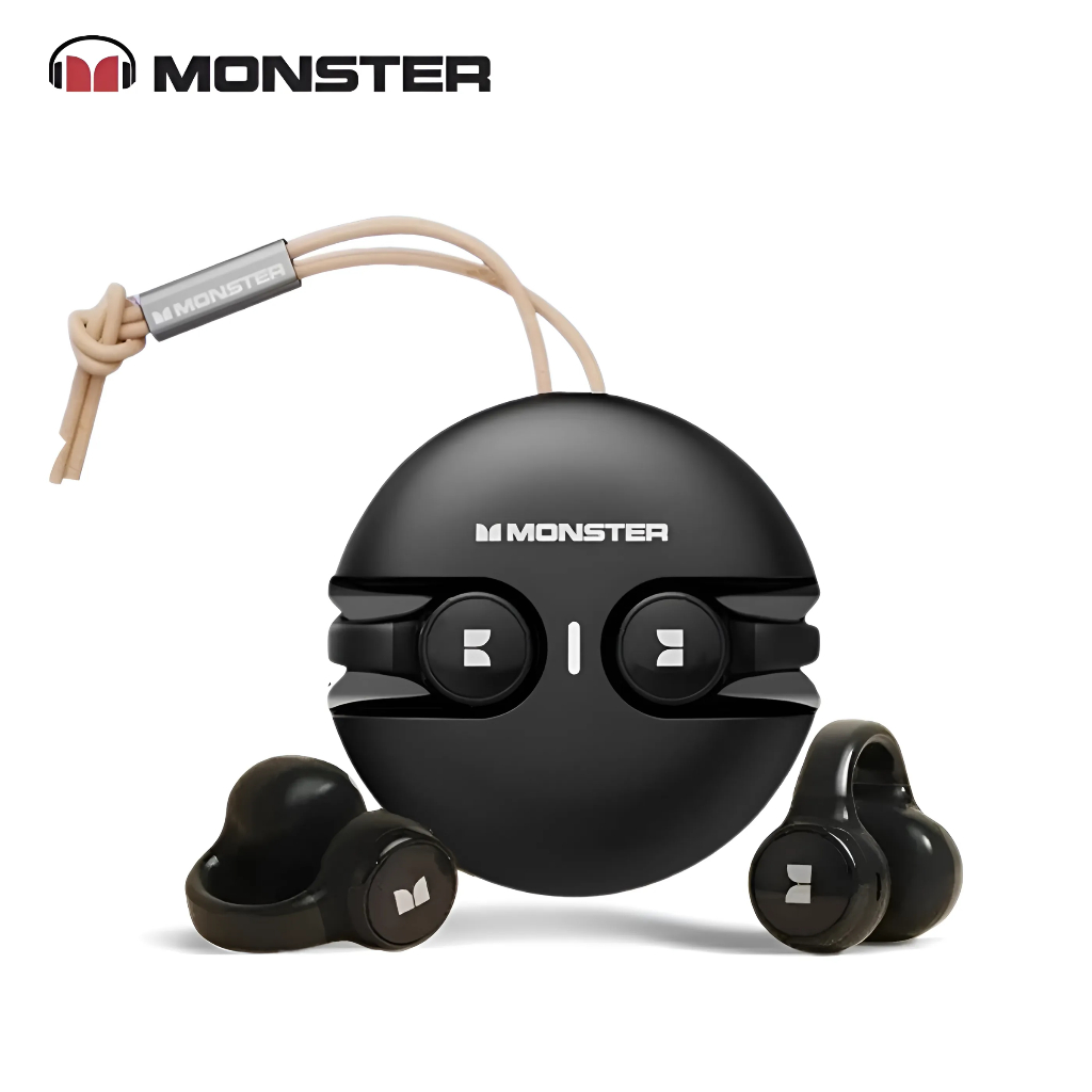 Monster XKT21 Earphone TWS Ear Hook Bluetooth Headset Earbuds Headphone