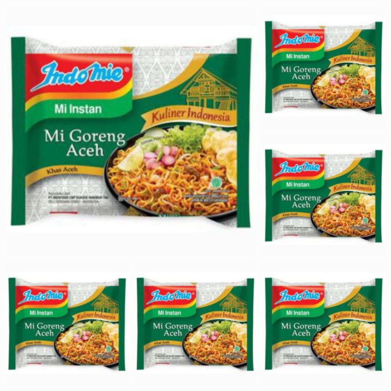 

Indomie Mi Instan Mi Goreng Aceh 90 Gr