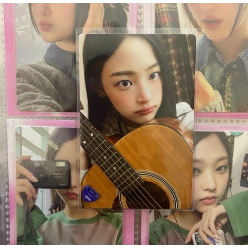 MINJI NEWJEANS PHOTOCARD BUNNIES CAMP