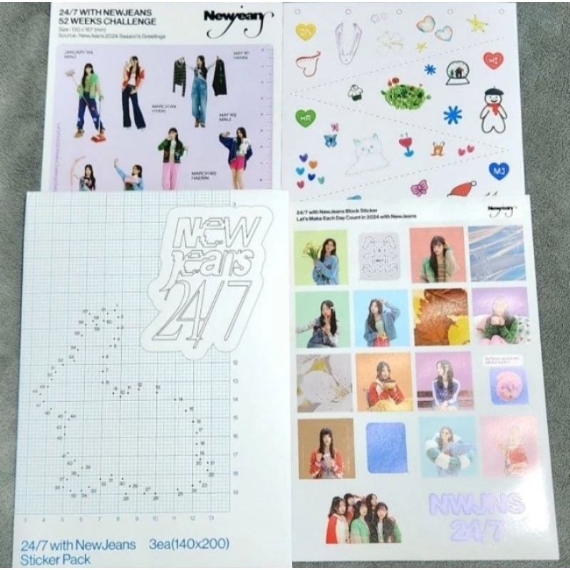 NEWJEANS STICKER SEASON'S GREETINGS 24