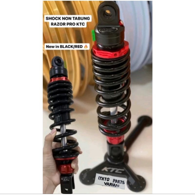 Ktc - shockbreaker ktc razor pro series shockbreaker/ peredam kejut belakang original untuk motor Va