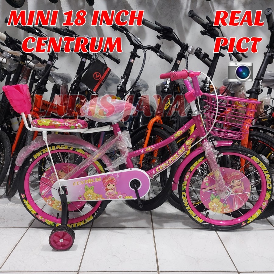 Sepeda mini 18 inch centrum sepeda anak perempuan ukuran 18 centrum