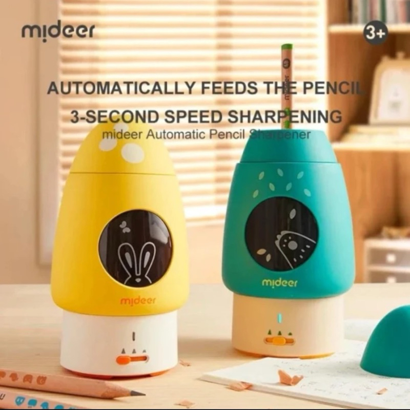 

Mideer Automatic Pencil Sharperner Big Tree Mushroom Rautan Pensil Anak Otomatis Elektrik