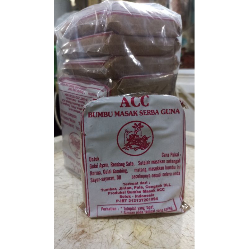 

Bumbu masak serba guna ACC, 100g pack