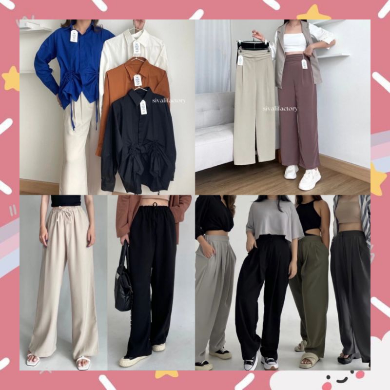 [NEW ORI] SIVALI SERBA40RIBU - KEMEJA SIVALI PANTS SIVALI ORI - DISKON SIVALI - CELANA SIVALI - KEME