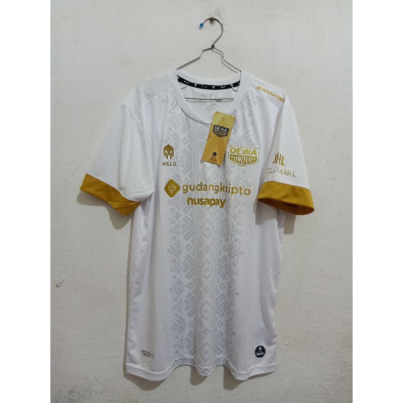 Jersey Dewa United Away Liga 1 2022 Original Player Issue Mills
