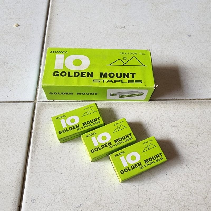 

Isi Necis / Staples No.10 Murah Yoeker / Cheryl / Golden Mount