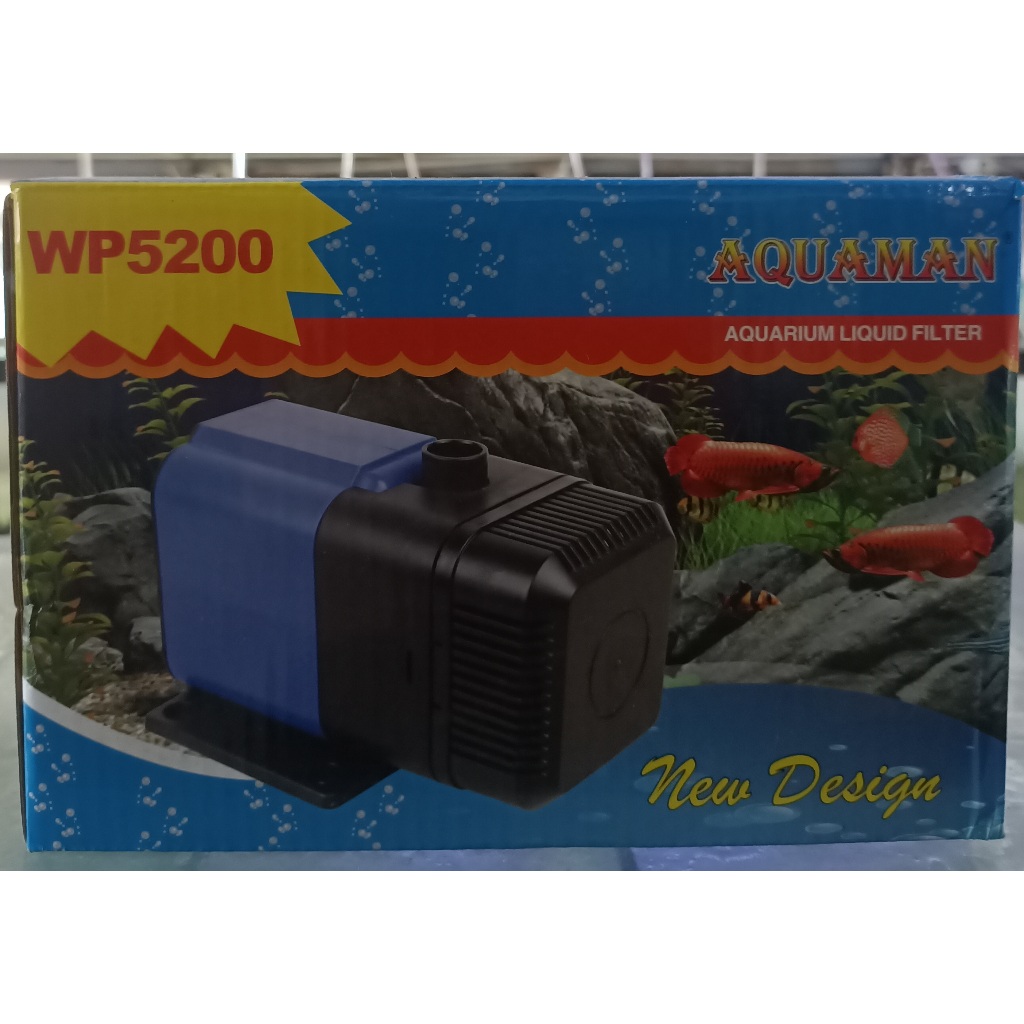 POMPA AIR CELUP AQUARIUM AQUAMAN WP5200 KOLAM / HIDROPONIK WP-5200
