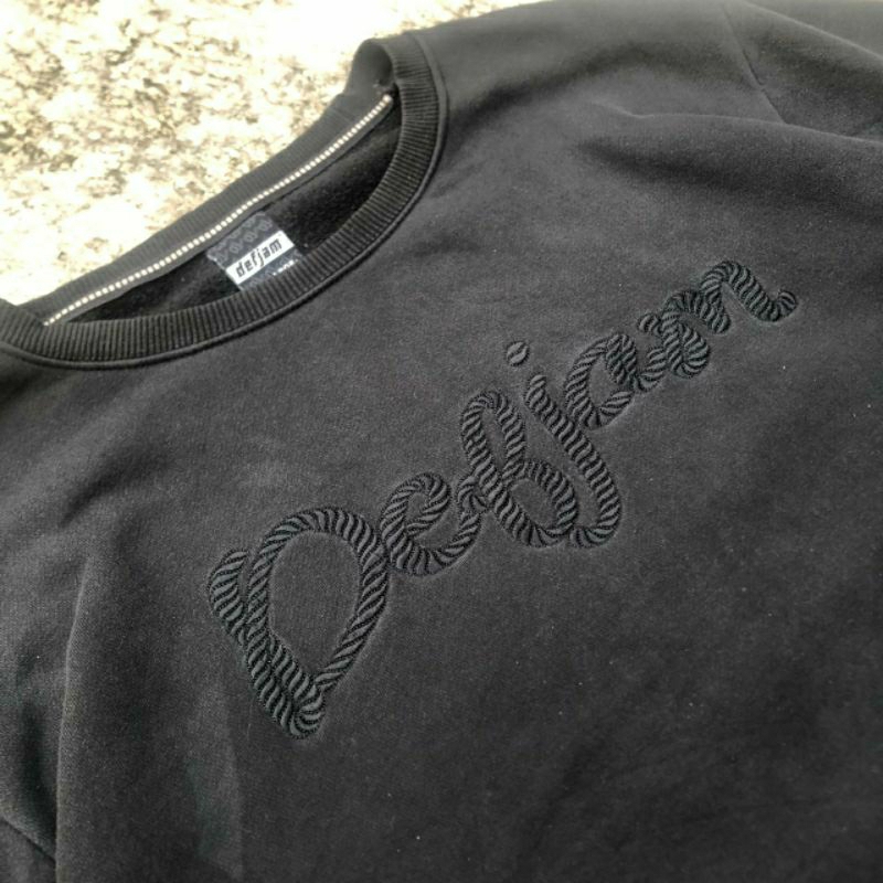 crewneck DEFJAM bordir