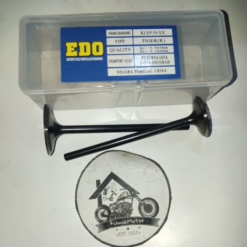 klep in ex tiger 34/29 5,5 EDO payung klep tiger racing batang 5,5