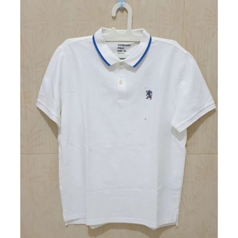 SALE POLO SHIRT GIORDANO - Giordano Men's Small Lion Polo