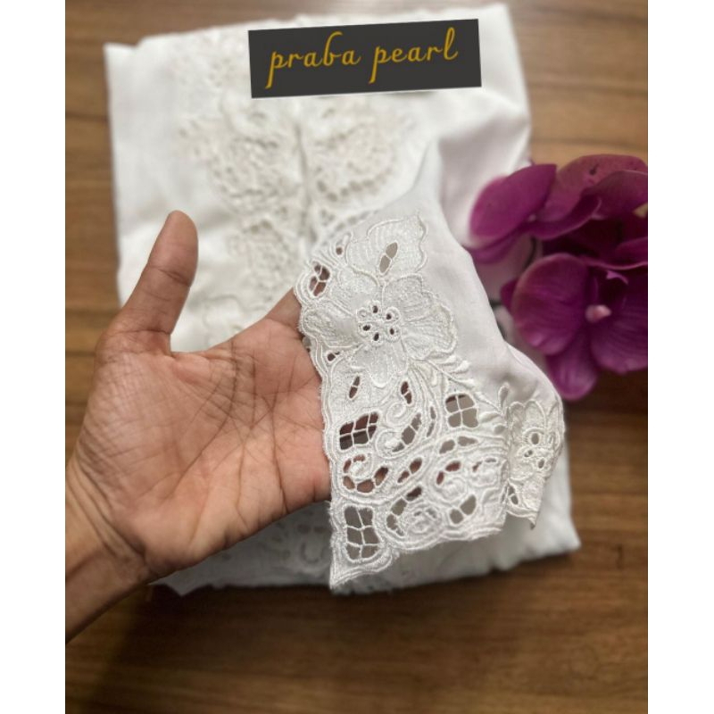 Kain kebaya bordir katun rayon echo