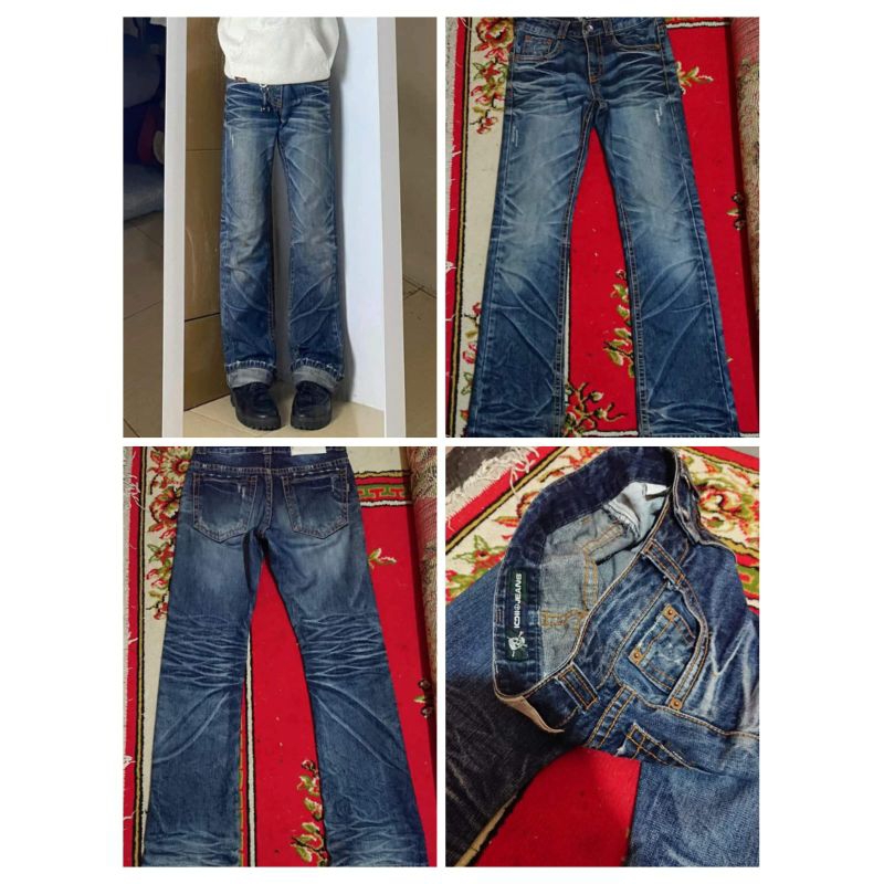 celana denim selvage