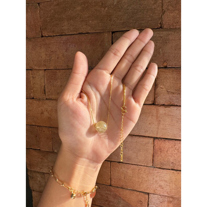 Kalung Rambut Sedana / Giok Rambut Sedana / Kalung Xuping